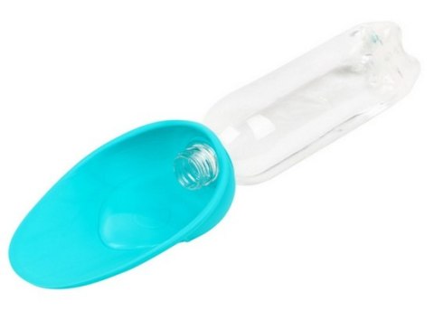 Collar WauDog Silicone Dysza do picia - końcówka 165x90mm niebieska