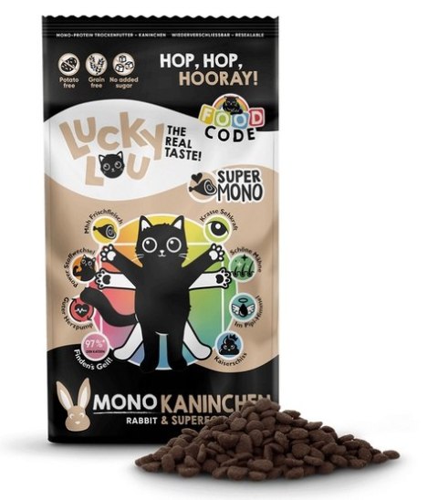 Lucky Lou Food Code Mono Królik 1,7kg