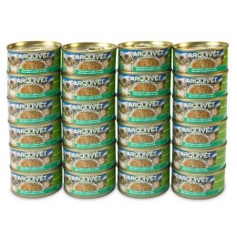 [W] Arquivet Puszka dla kota o smaku tuńczyka z warzywami 24 x 80 g