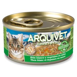 [W] Arquivet Puszka dla kota o smaku tuńczyka z warzywami 24 x 80 g