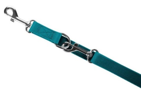 CHABA Smycz taśma regulowana gładka 20mm/260cm morska