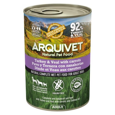 Arquivet mokra karma dla psa z cielęciną i indykiem 400g