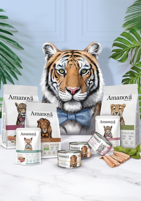 Amanova Cat Sterilised Salmon Deluxe - łosoś 300g