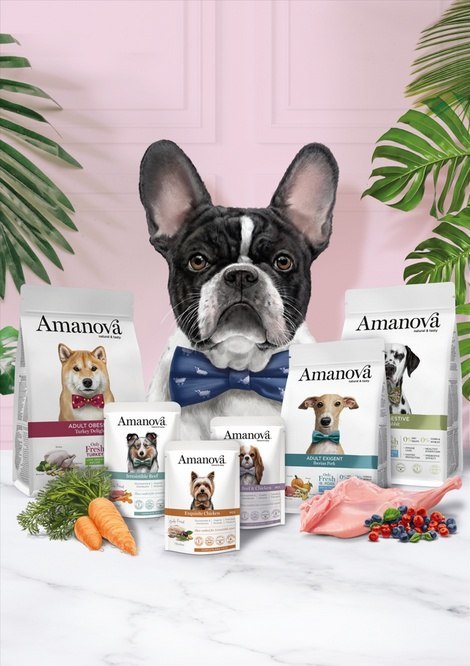 Amanova Dog Adult Mini Digestive Divine Rabbit - królik 2kg