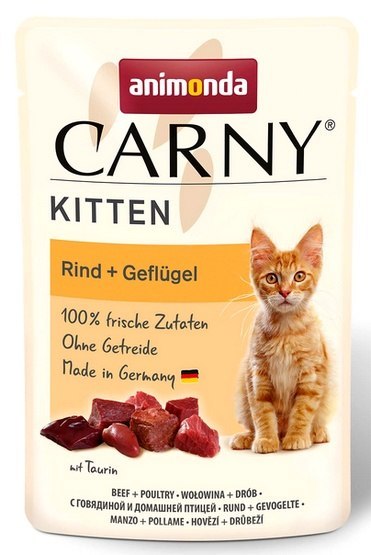 Animonda Carny Kitten Koktajl Drobiowy saszetka 85g
