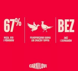 Carnilove Dog Duck & Pheasant Adult - kaczka i bażant puszka 400g