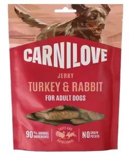 Carnilove Dog Jerky Turkey & Rabbit - indyk i królik 100g