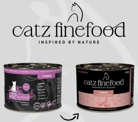 Catz Finefood Purrrr N.111 Jagnięcina puszka 200g
