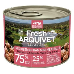 Arquivet Fresh MINI klopsiki z szynką iberyjską, słodkimi ziemniakami i brokułami 6x200g