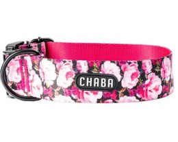 CHABA Obroża regulowana Bull Story IV L/XL Peony