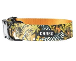 CHABA Obroża regulowana Bull Story IV M/L Jungle