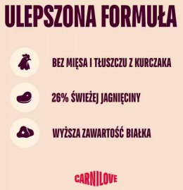 Carnilove Cat Active Lamb & Wild Boar Sterilised - jagnięcina i dzik 6kg