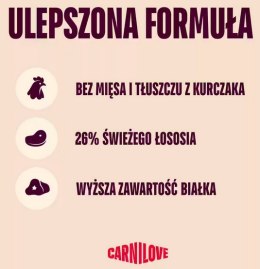 Carnilove Cat Active Salmon & Turkey Large - łosoś i indyk 400g