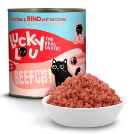 Lucky Lou Lifestage Adult Drób i wołowina puszka 800g