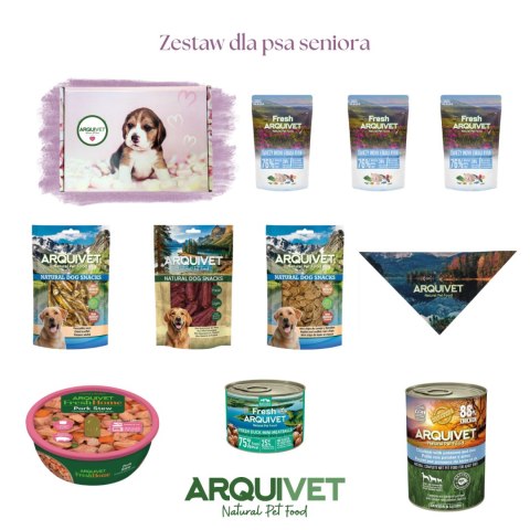 ARQUIVET - Zestaw premium dla psa seniora #1