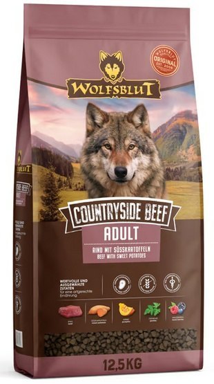 Wolfsblut Dog Countryside Beef - wołowina i bataty 12,5kg
